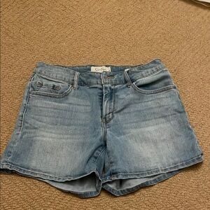 Blue Denim Women's Shorts